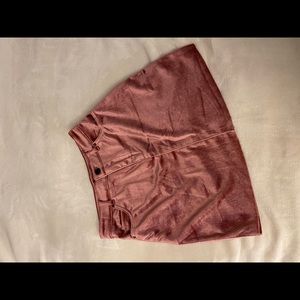 Velvet forever 21 skirt
